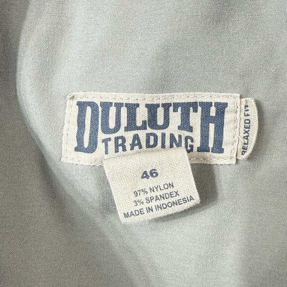 Duluth Trading Relaxed Fit Flex Dry Fly Cargo Shorts‎ Mens 46 Khaki - Picture 8 of 11